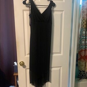 Ruby Rox Black High Low Slip Dress
